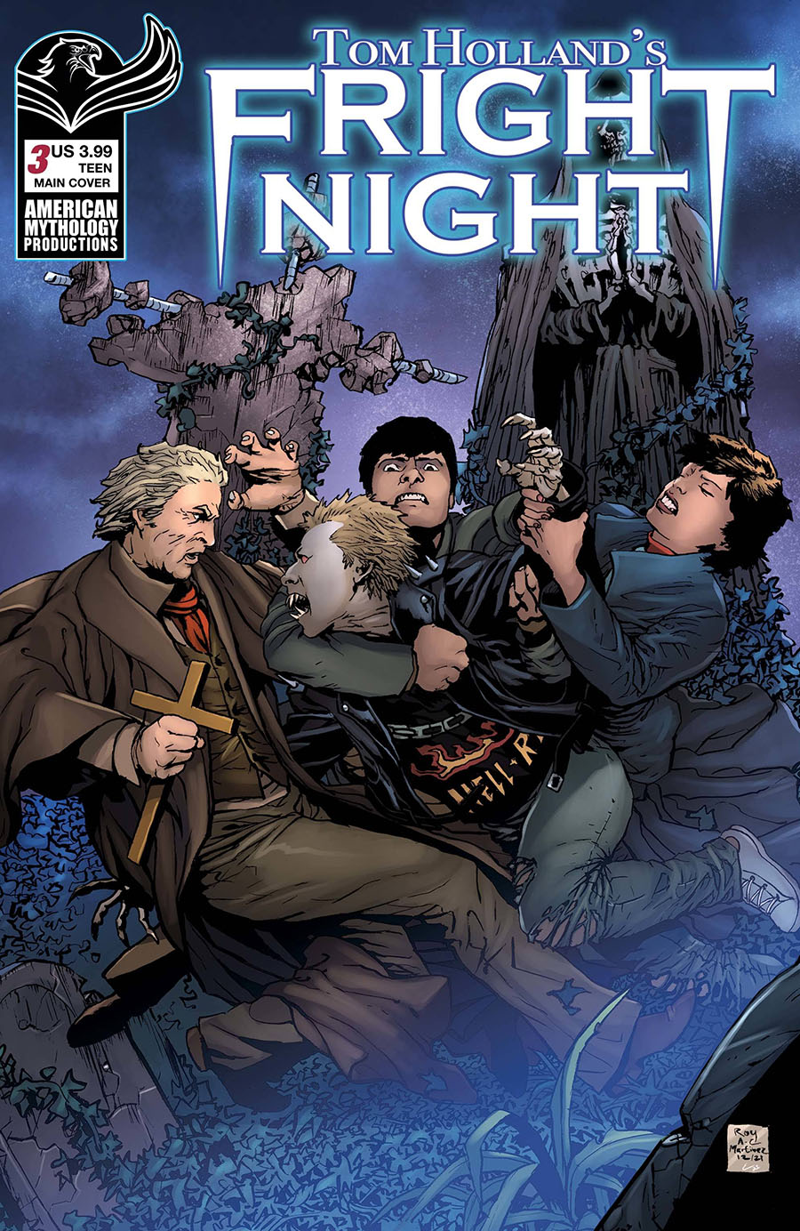 Tom Hollands Fright Night #3 Cover A Regular Roy Allan Martinez Cover