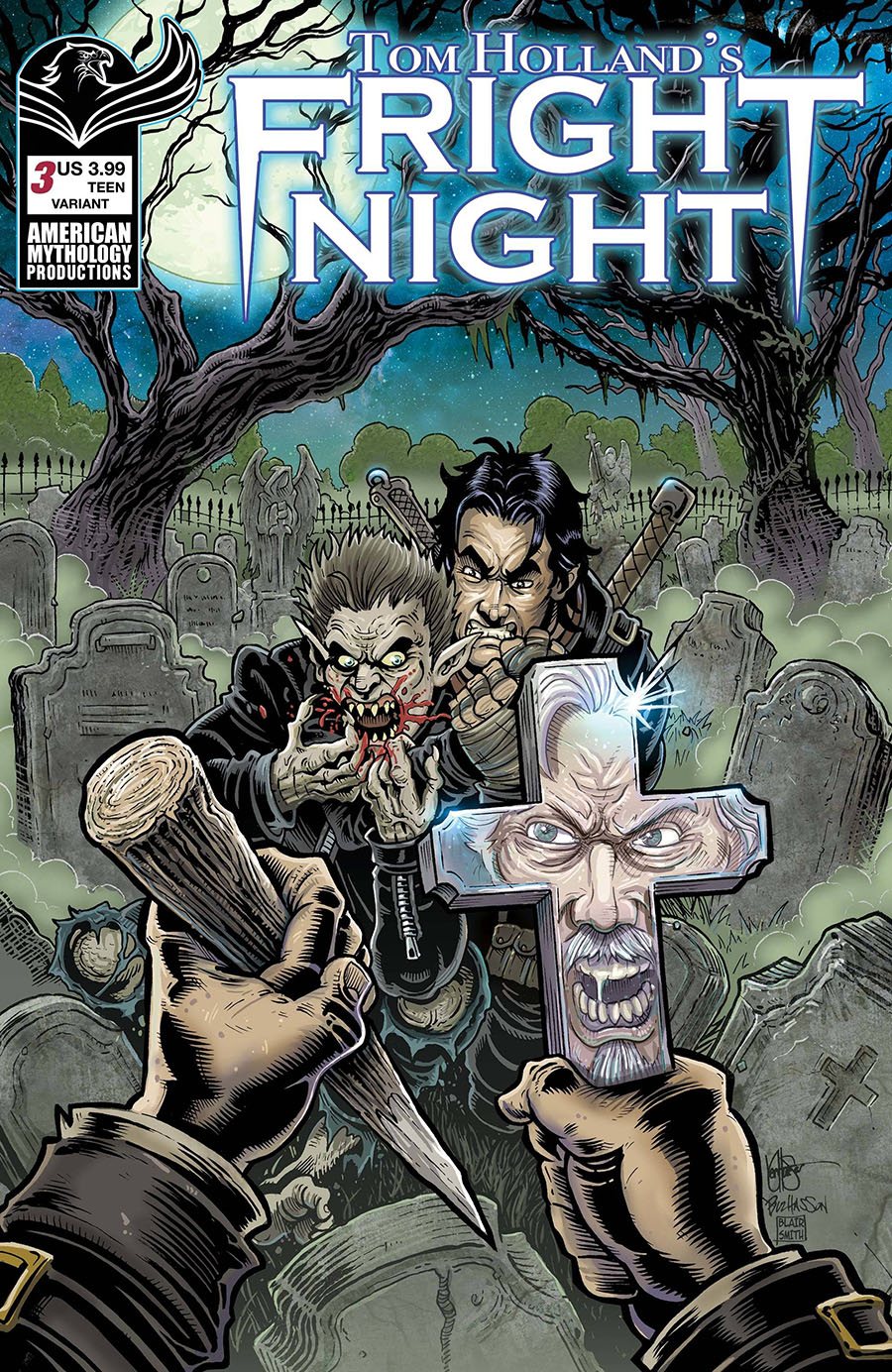 Tom Hollands Fright Night #3 Cover C Variant Buz Hasson & Ken Haeser Cover