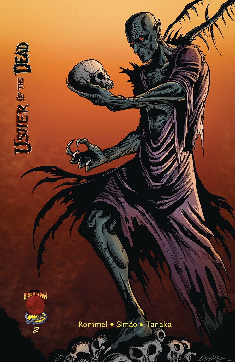 Usher Of The Dead #2 Cover A Regular Mary Land Cover