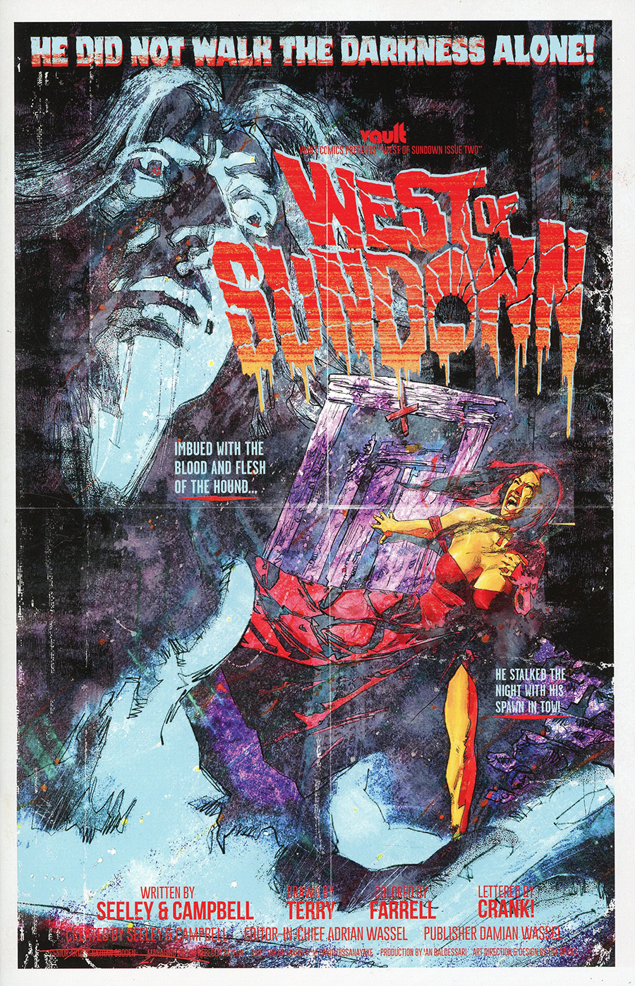 West Of Sundown #2 Cover A Regular Aaron Campbell Cover