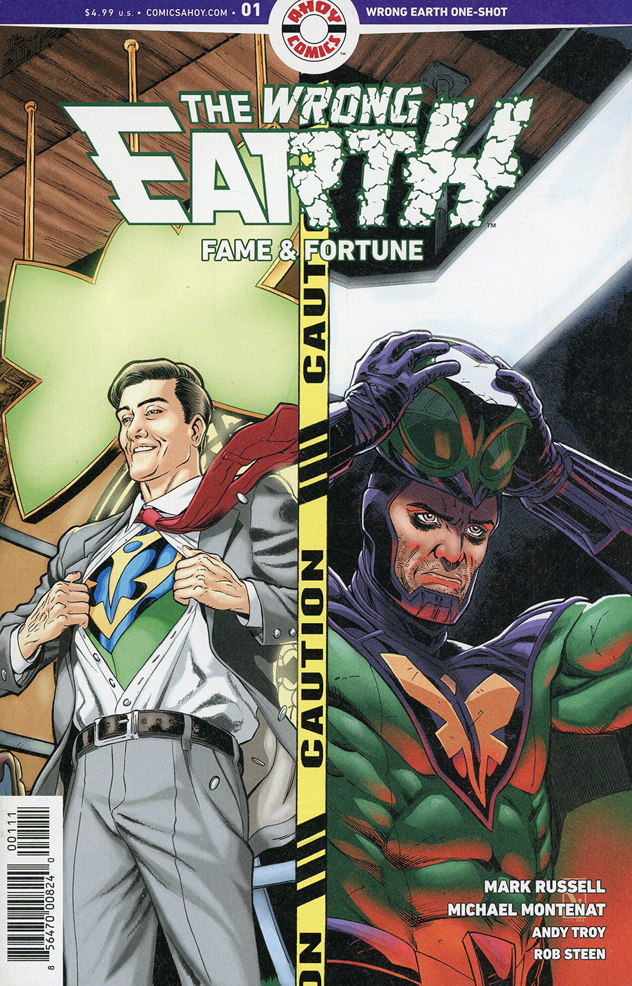 Wrong Earth Fame & Fortune #1 Cover A Regular Jamal Igle Cover