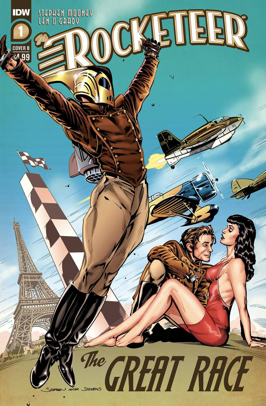 Rocketeer The Great Race #1 Cover B Variant Stephen Mooney Cover