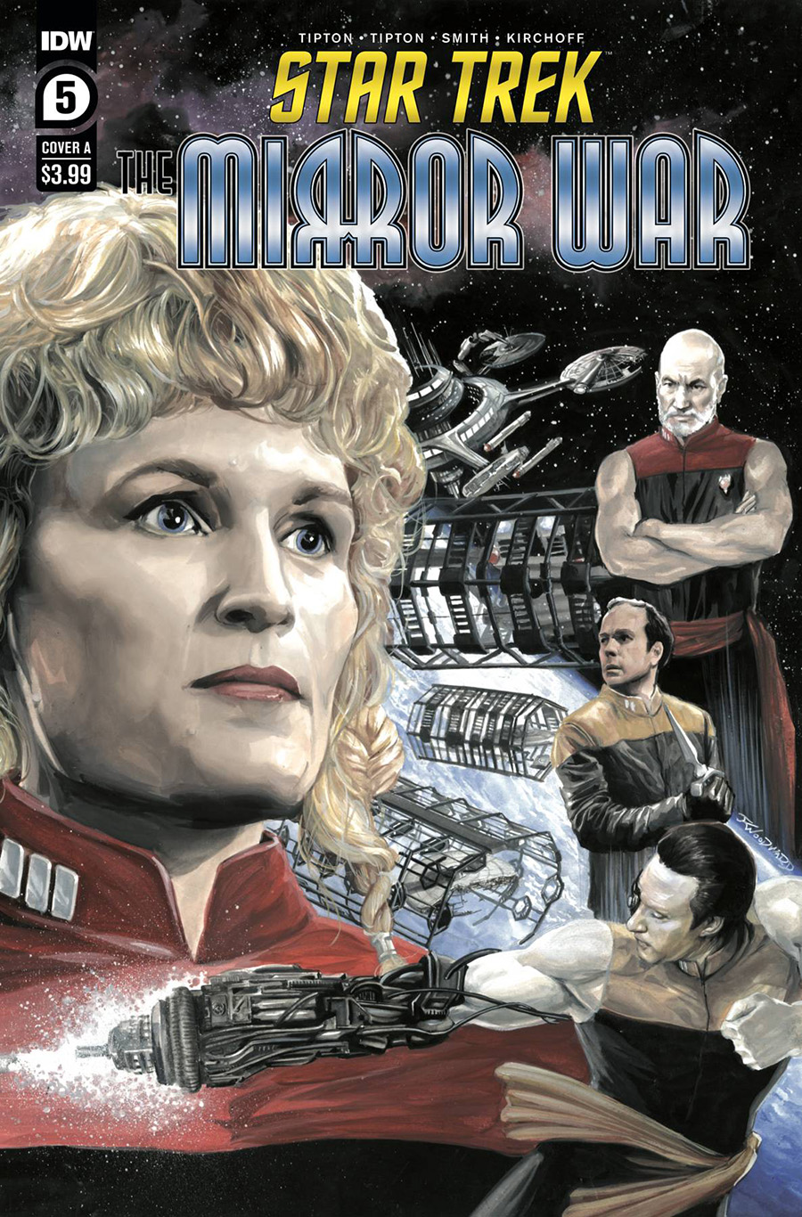 Star Trek The Mirror War #5 Cover A Regular JK Woodward Cover