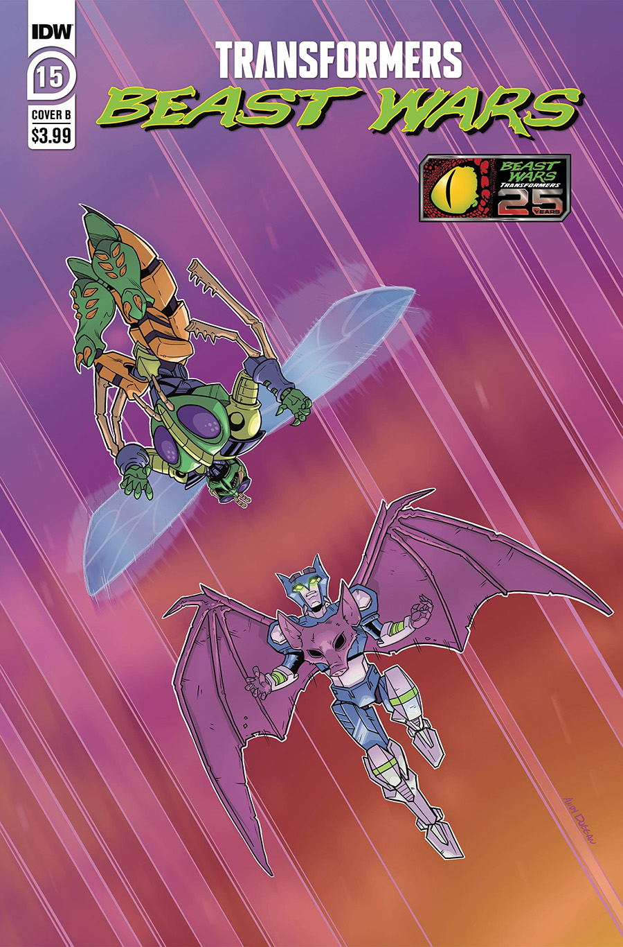 Transformers Beast Wars Vol 2 #15 Cover B Variant Andy Duggan Cover