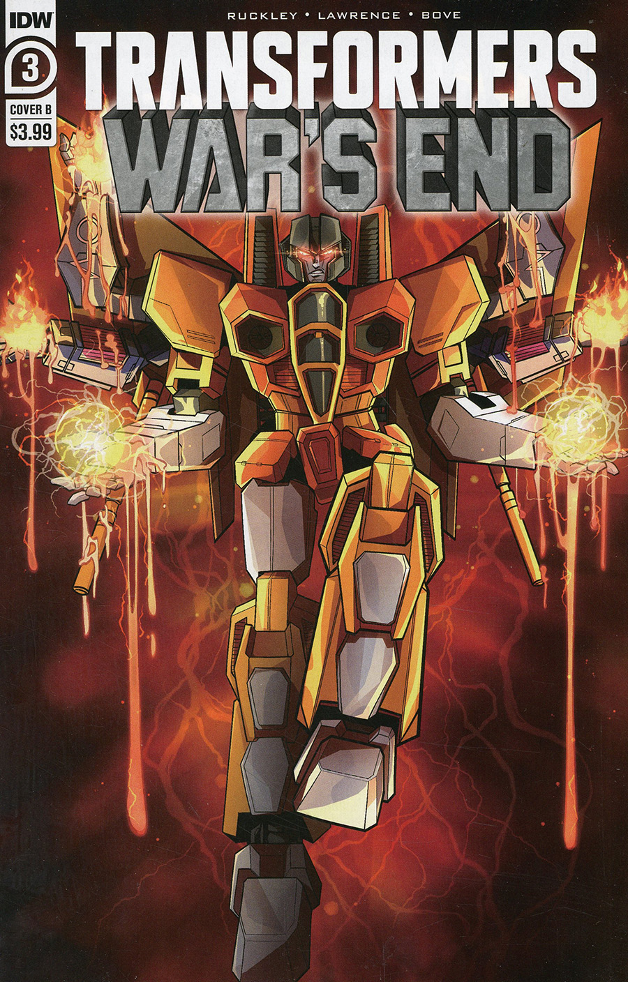 Transformers Wars End #3 Cover B Variant Susan Suna Margevich Cover
