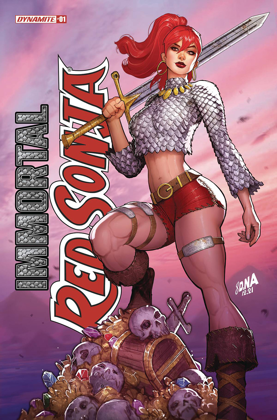 Immortal Red Sonja #1 Cover A Regular David Nakayama Cover