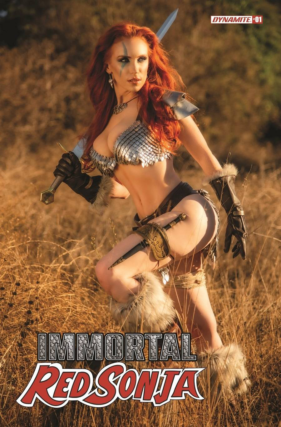 Immortal Red Sonja #1 Cover E Variant Cosplay Photo Cover