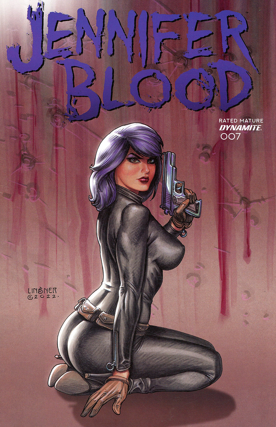 Jennifer Blood Vol 2 #7 Cover B Variant Joseph Michael Linsner Cover