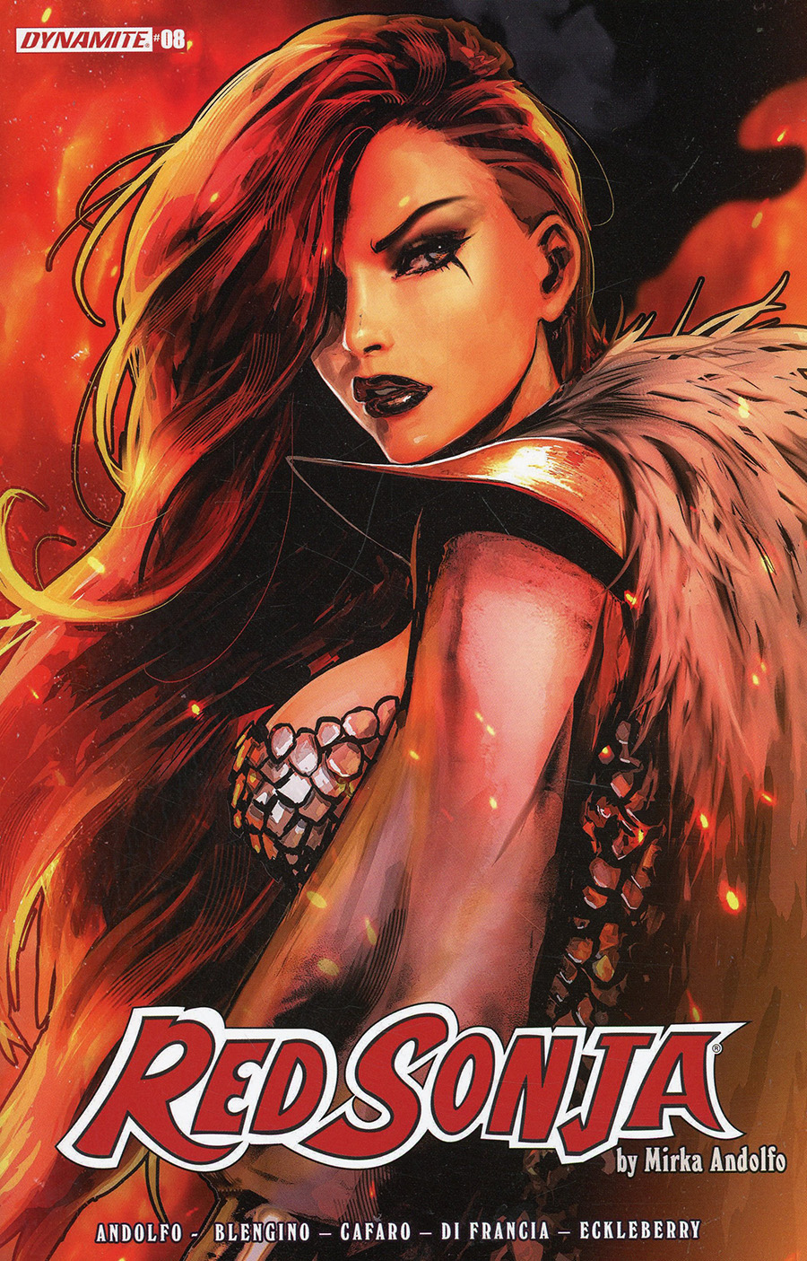 Red Sonja Vol 9 #8 Cover D Variant Sozomaika Cover