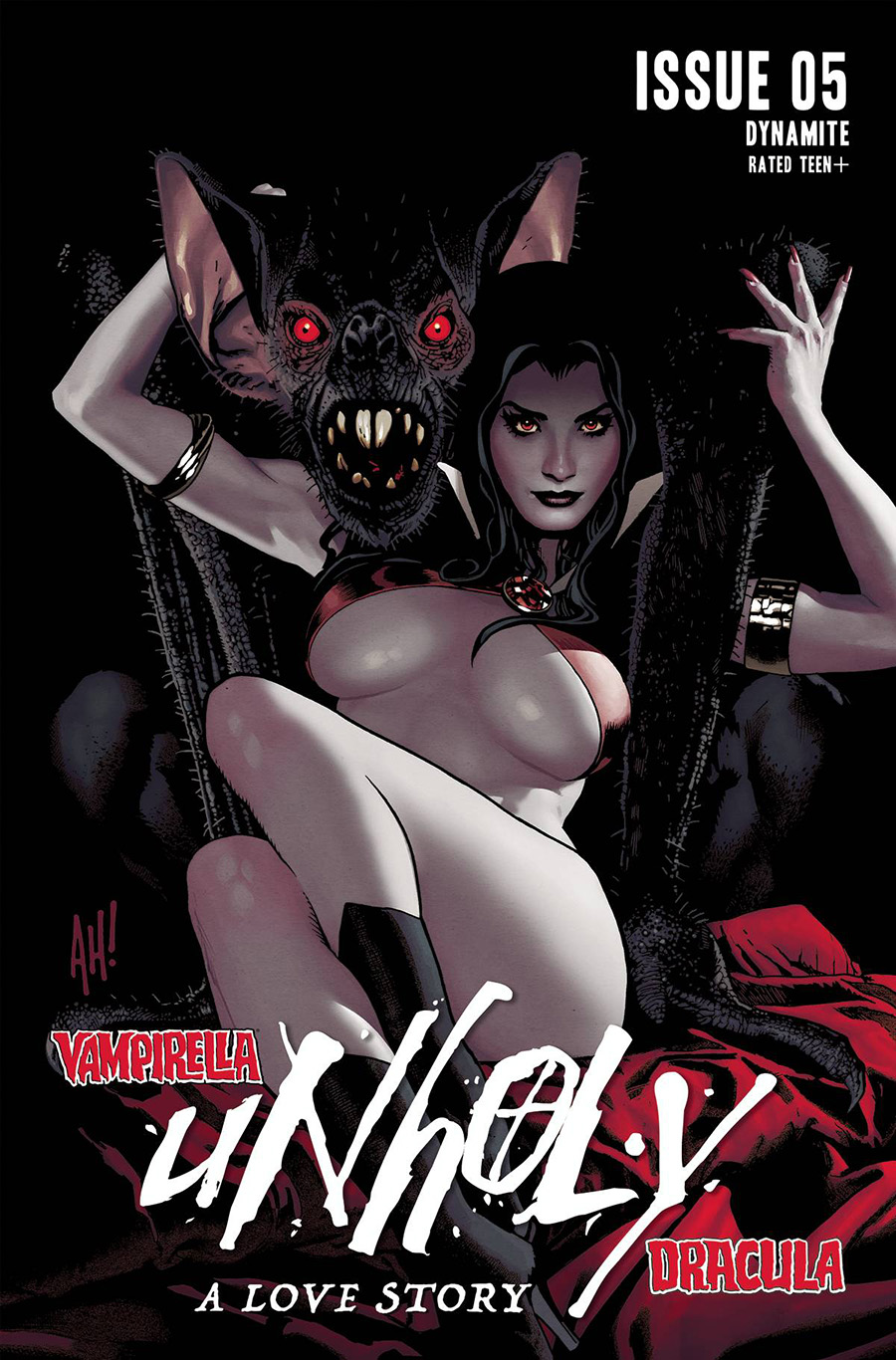 Vampirella Dracula Unholy #5 Cover D Variant Adam Hughes Cover