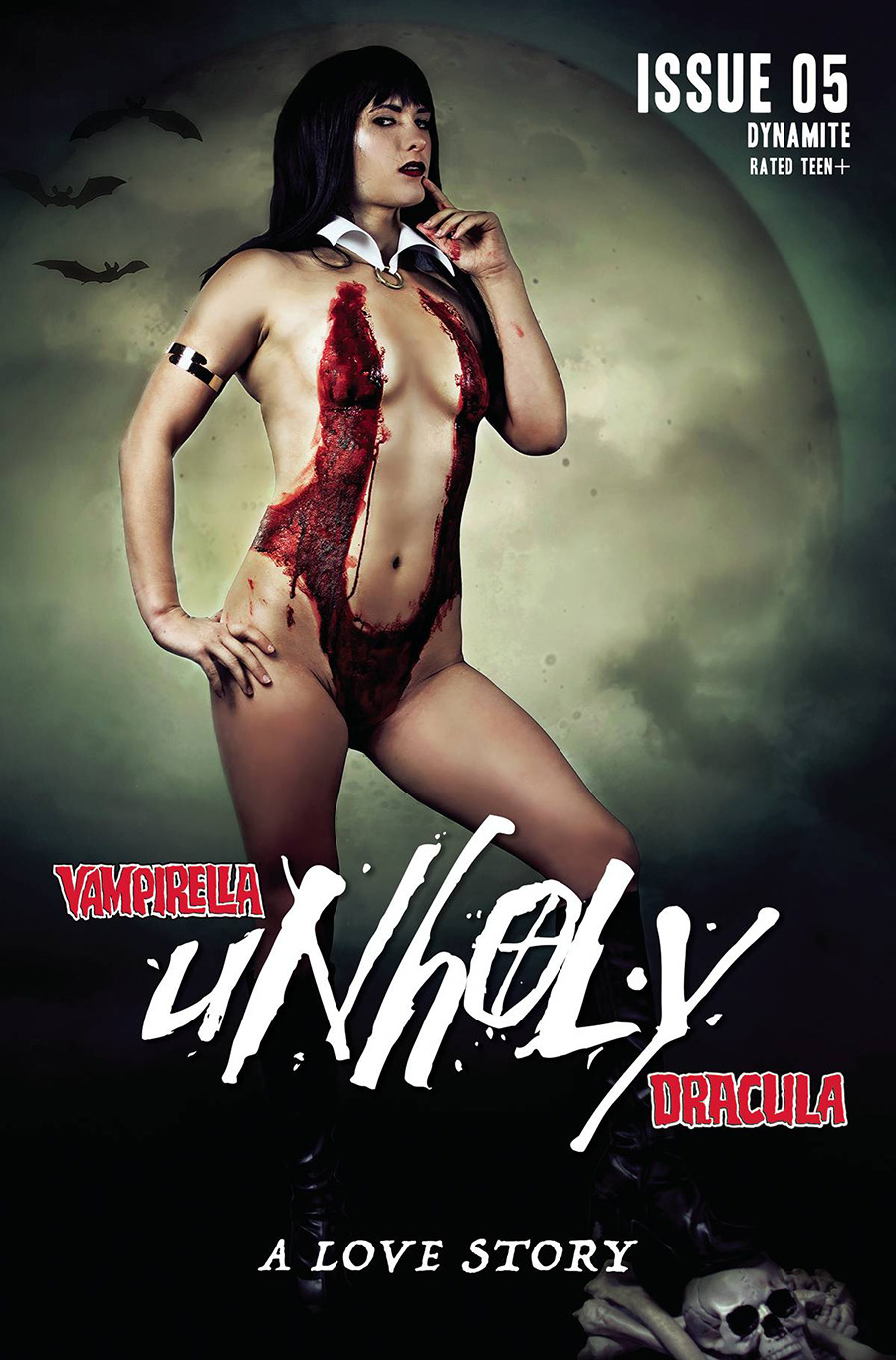 Vampirella Dracula Unholy #5 Cover E Variant Nerdy Nereid Cosplay Photo Cover