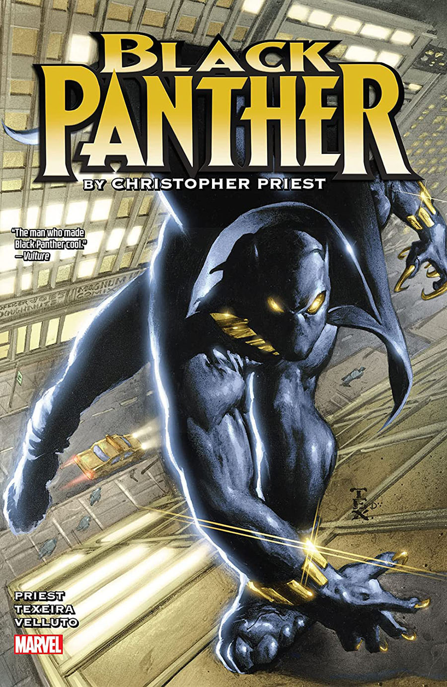 Black Panther By Christopher Priest Omnibus Vol 1 HC Book Market Mark Texeira Cover