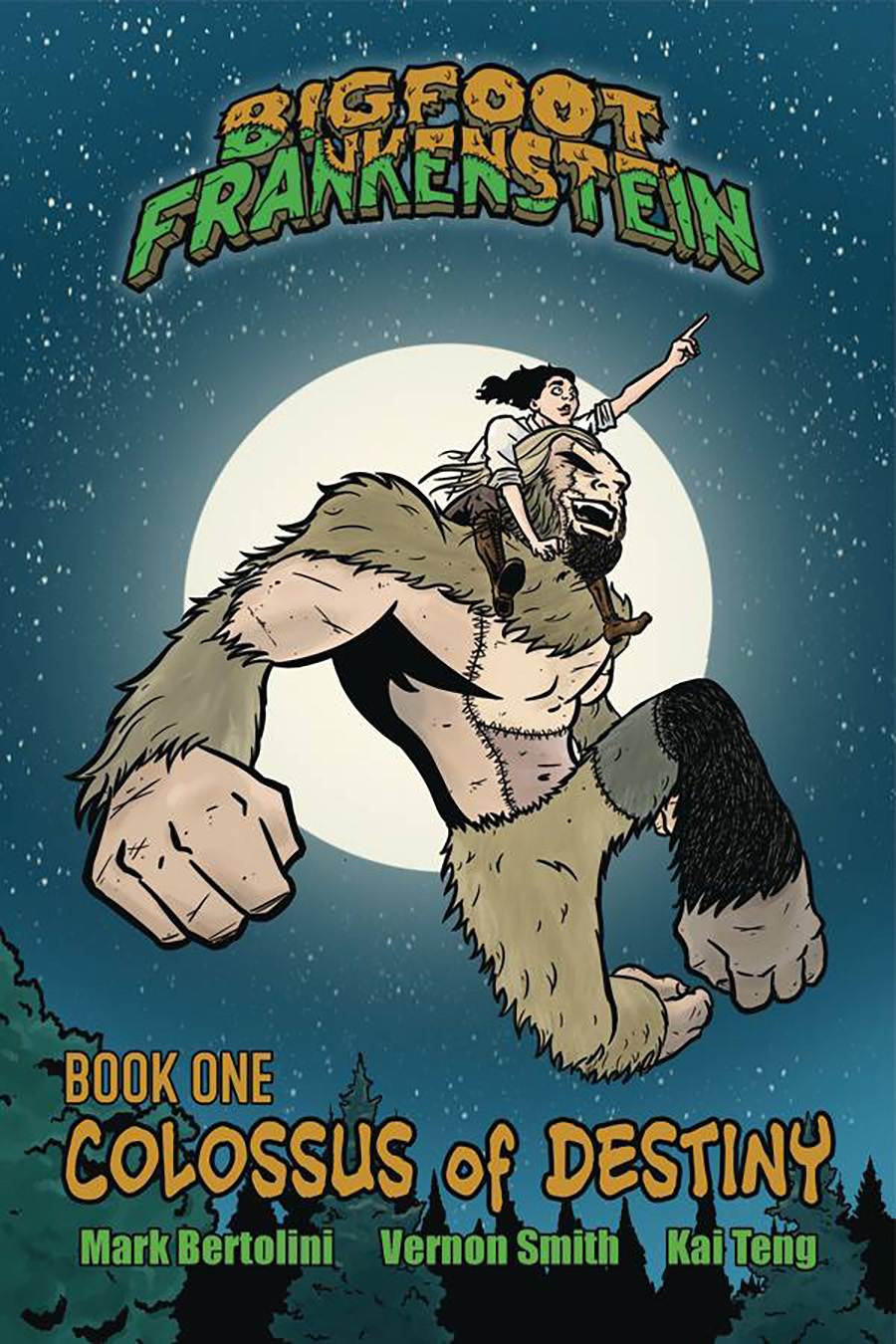 Bigfoot Frankenstein Vol 1 Colossus Of Destiny TP