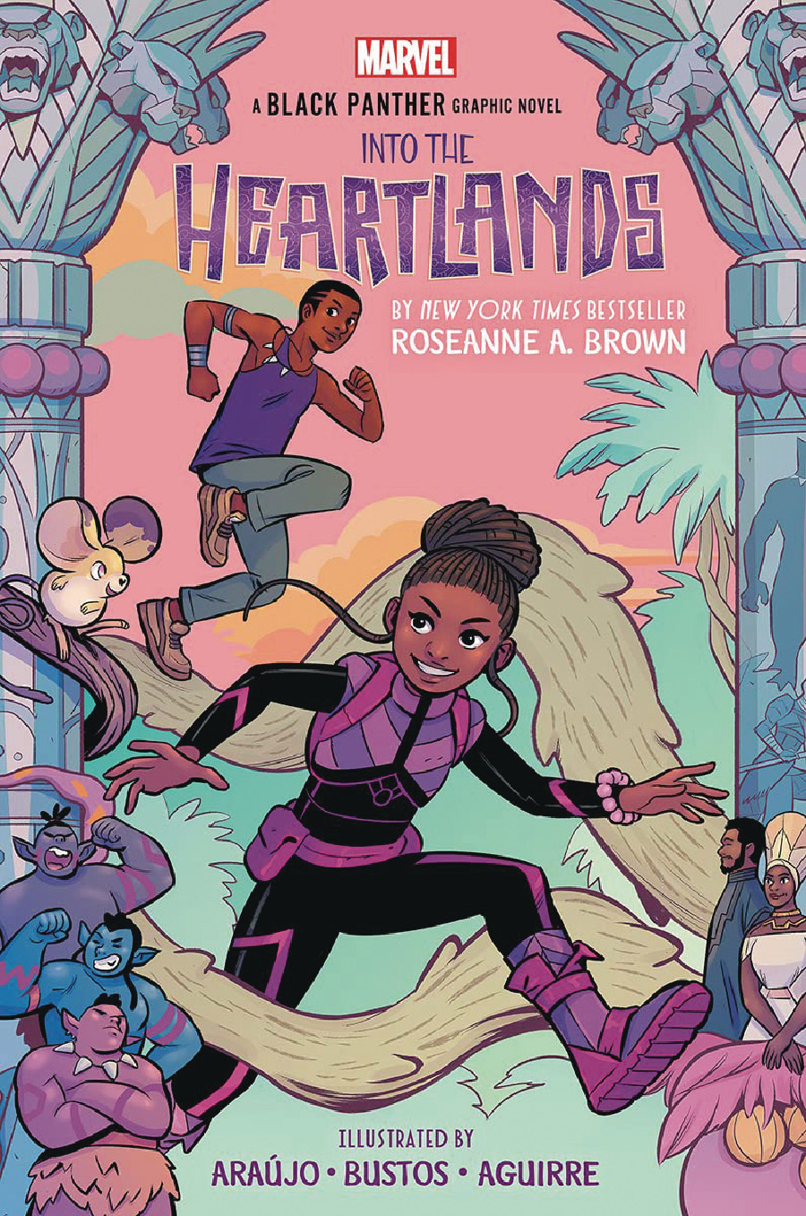 Black Panther Shuri & TChalla Into The Heartlands HC
