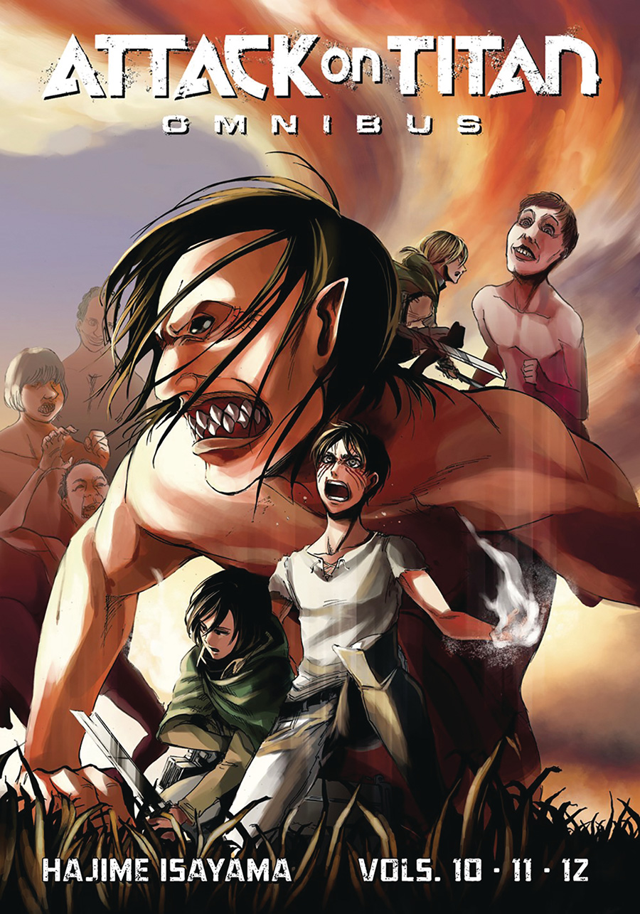 Attack On Titan Omnibus Vols 10-11-12 GN