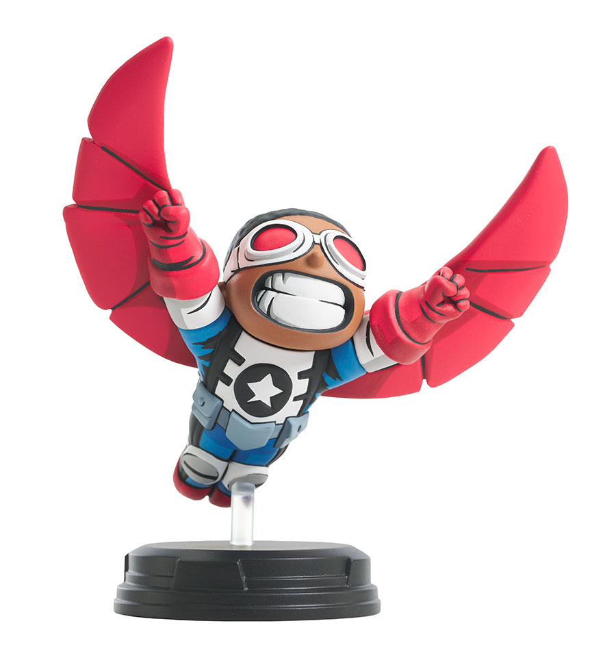 Marvel Animated-Style Falcon Statue