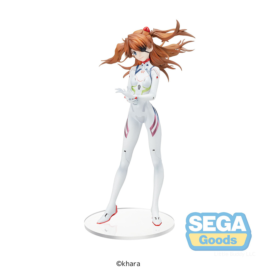 Evangelion Thrice Upon A Time Asuka Shikinami Langley Last Mission Activate Color SPM Figure