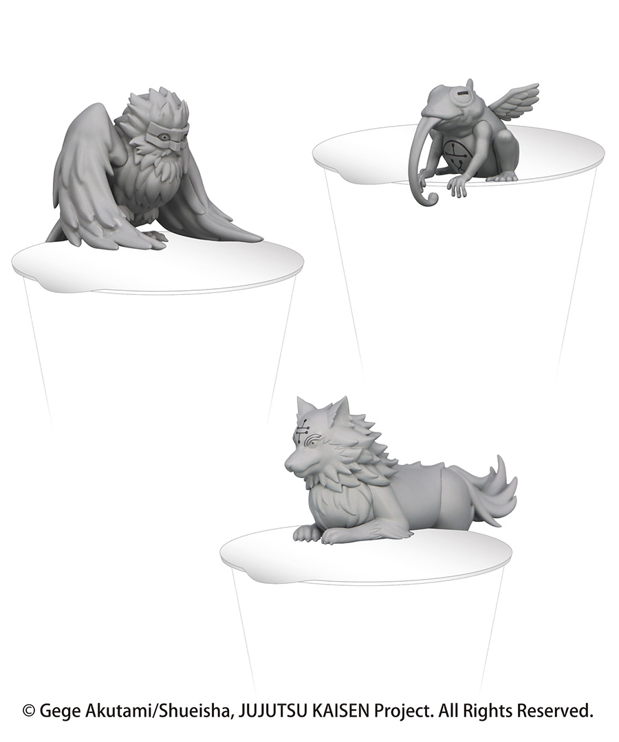 Jujutsu Kaisen Puchi Noddle Stopper 3-Piece Figure Set