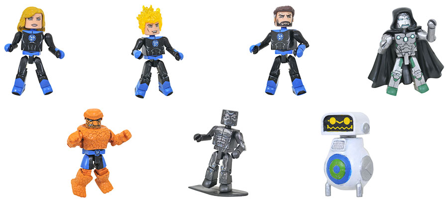 Marvel Minimates Fantastic Four Deluxe Box Set