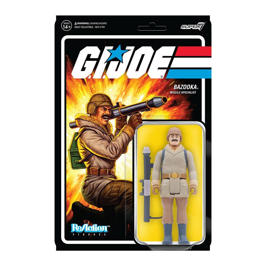 GI Joe ReAction Figure Wave 2 - Bazooka Arctic
