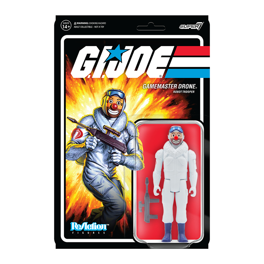 GI Joe ReAction Figure Wave 2 - Gamemaster Drone