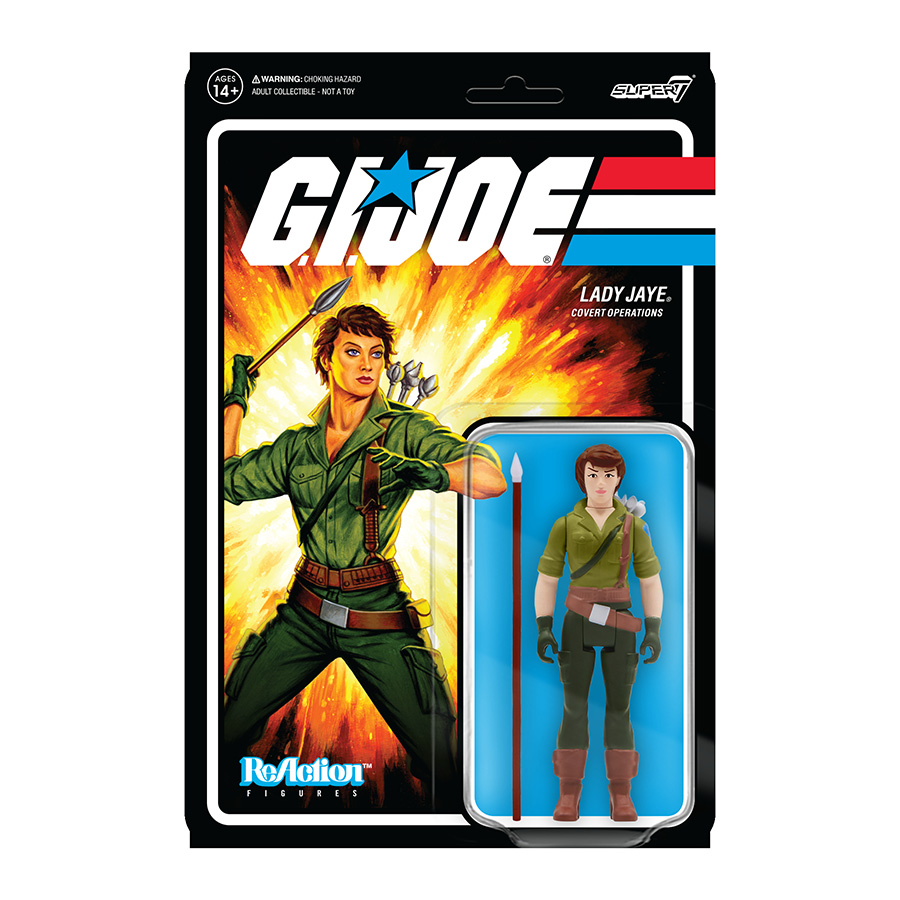 GI Joe ReAction Figure Wave 2 - Lady Jaye