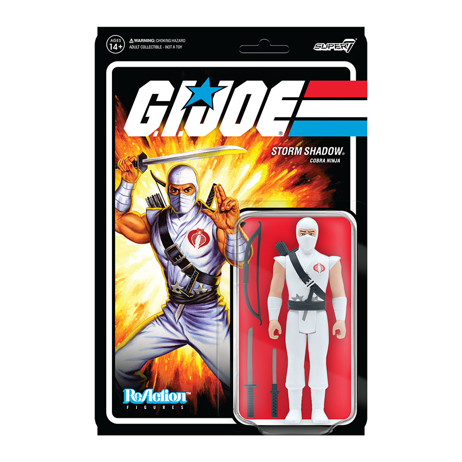 GI Joe ReAction Figure Wave 2 - Storm Shadow
