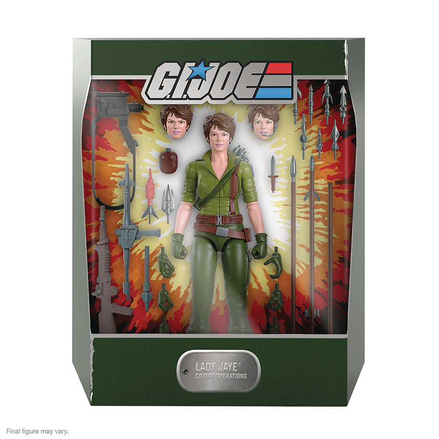 GI Joe A Real American Hero Ultimates Wave 2 Lady Jaye Action Figure
