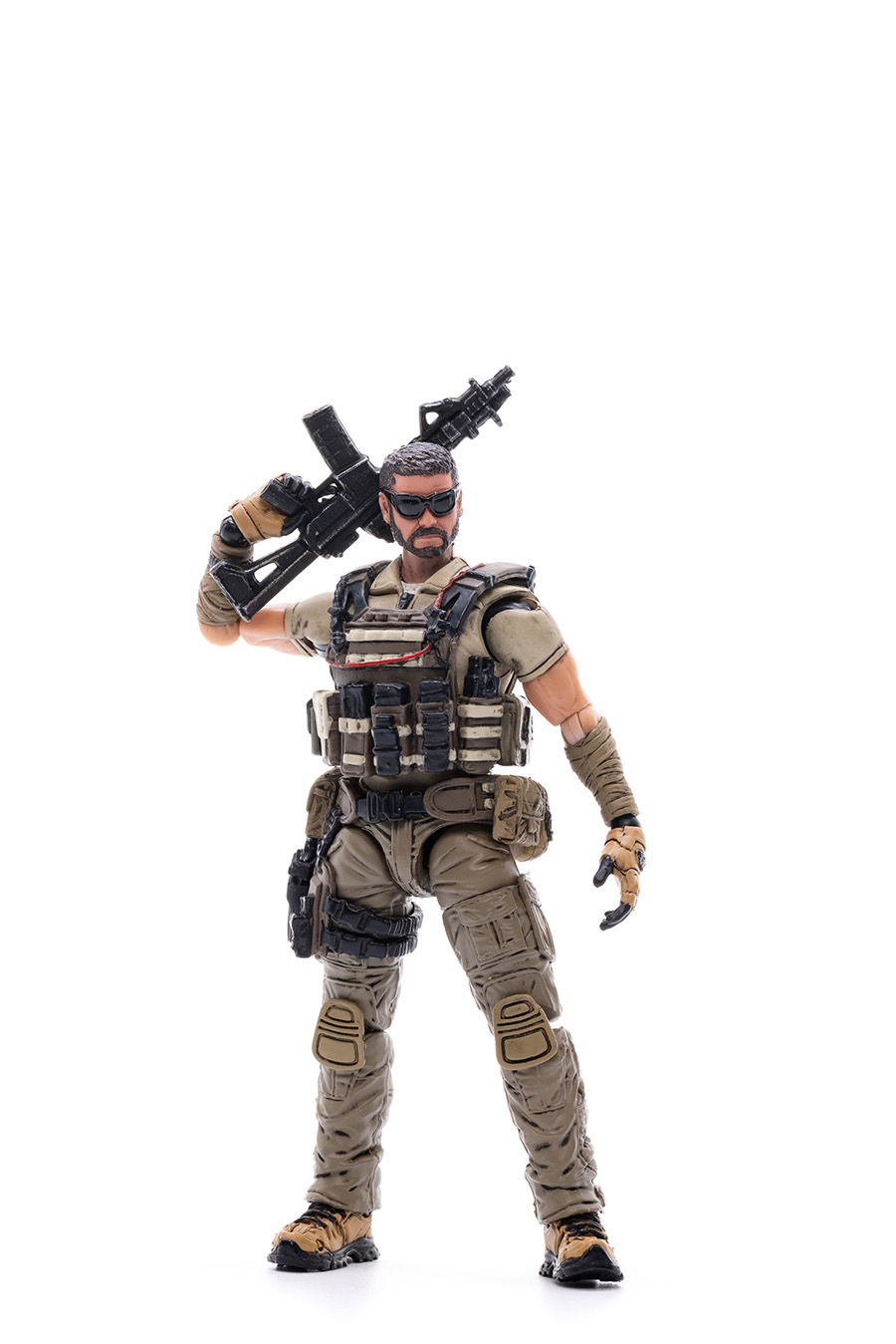 Joy Toy Peoples Armed Police 1/18 Scale Figure - Mercenary Kahn