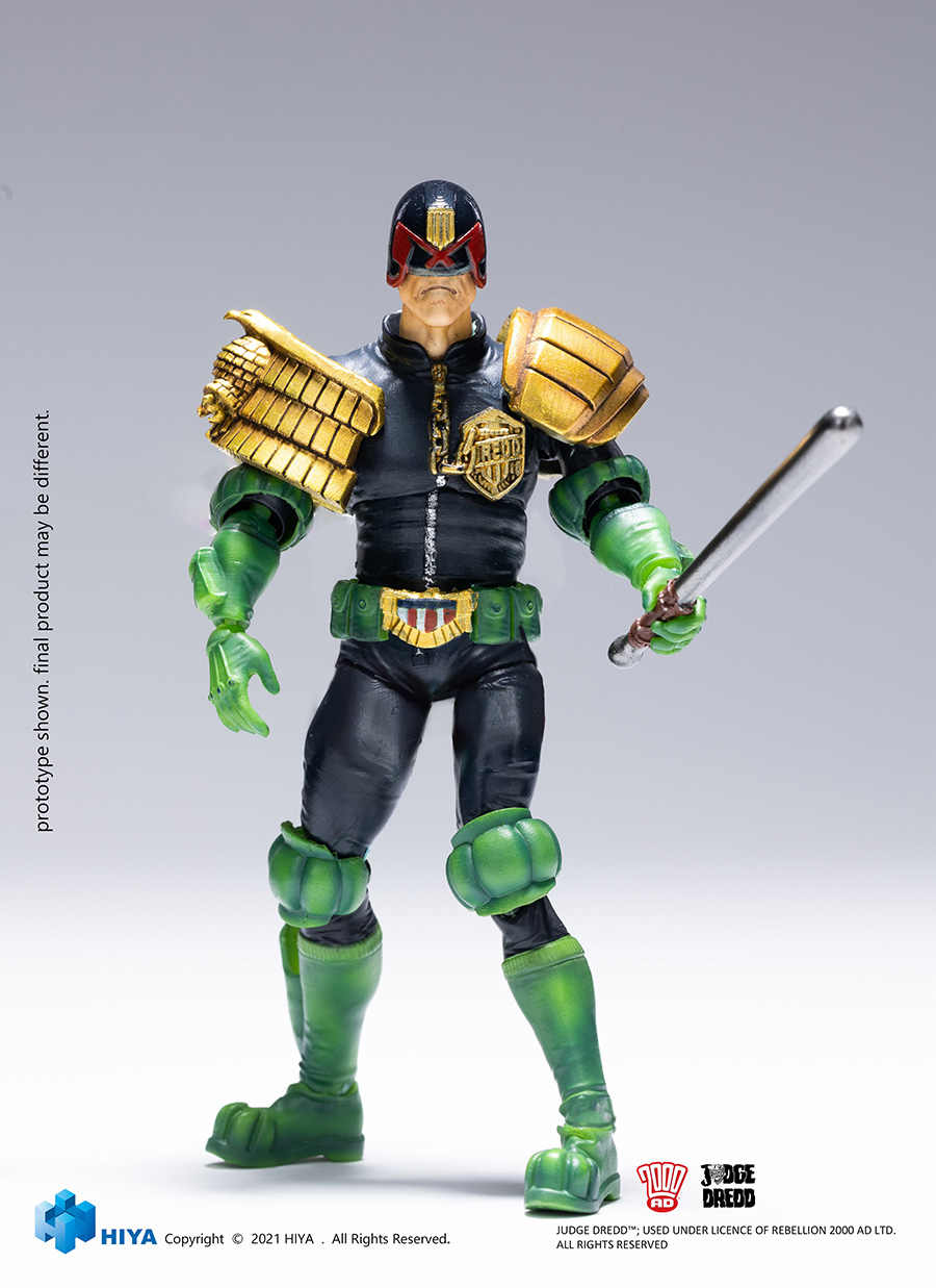 Judge Dredd 1/18 Scale Previews Exclusive Exquisite Mini Figure
