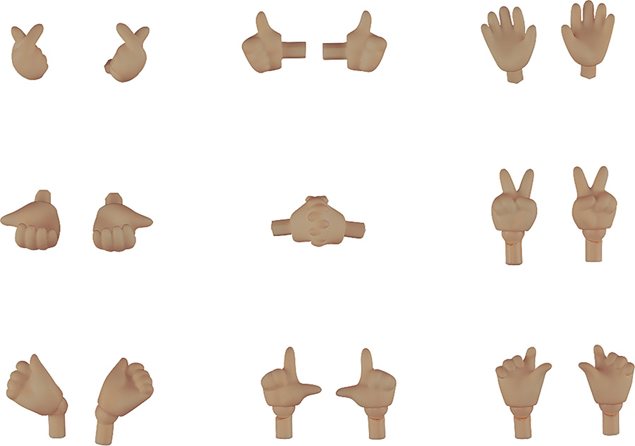 Nendoroid Doll Hand Parts Set 02 Cinnamon Version