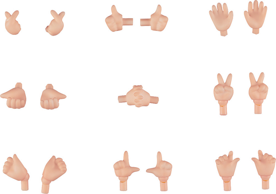 Nendoroid Doll Hand Parts Set 02 Peach Version