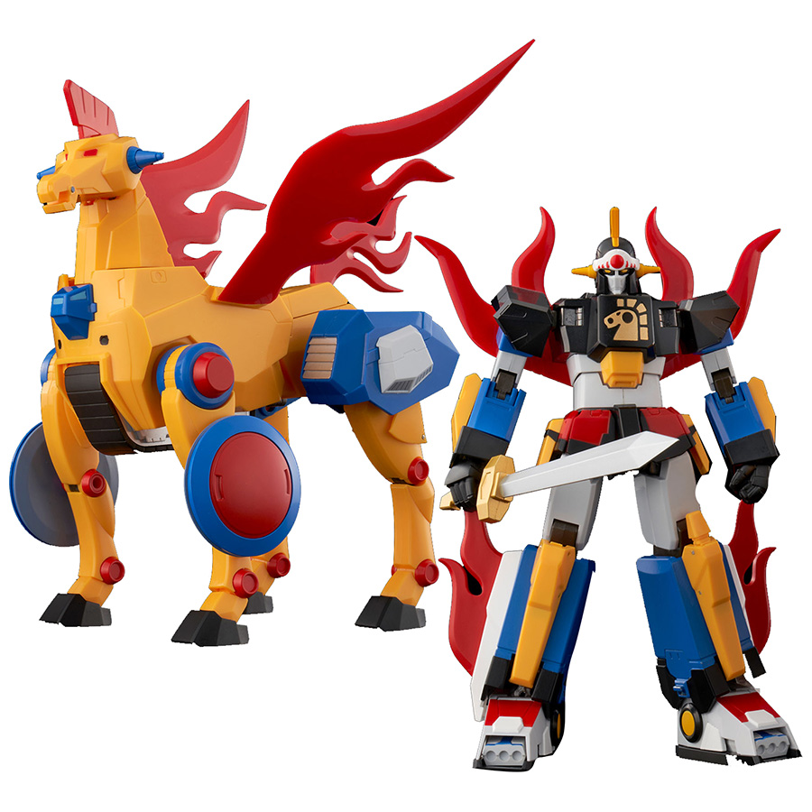 Time Bokan Yattodeta-Man Daikyojin & Daitenba Riobot Action Figure