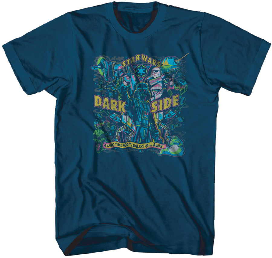 Star Wars Dark Side Navy T-Shirt Large