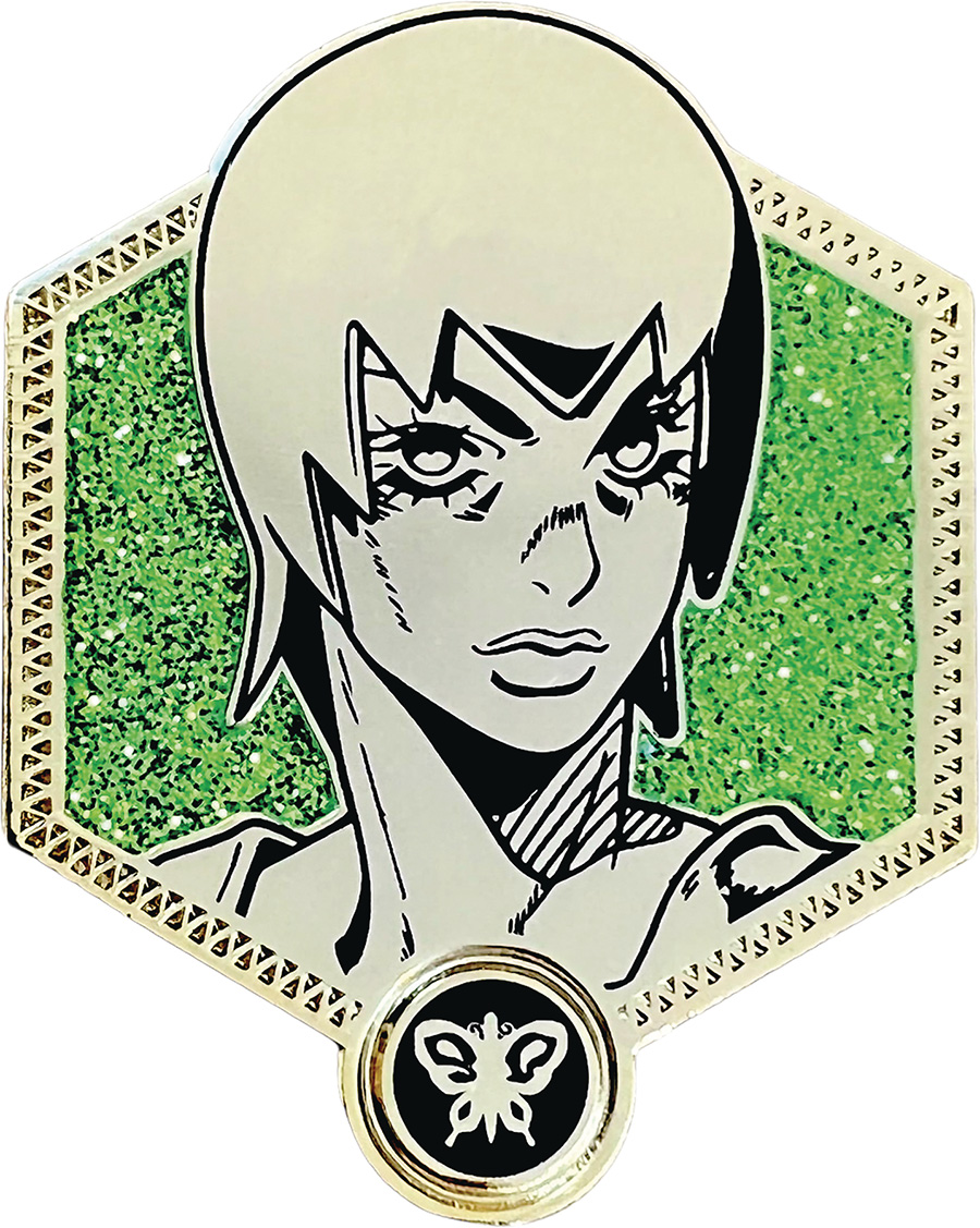 JoJos Bizarre Adventure Stone Ocean Golden Pin - Foo Fighters