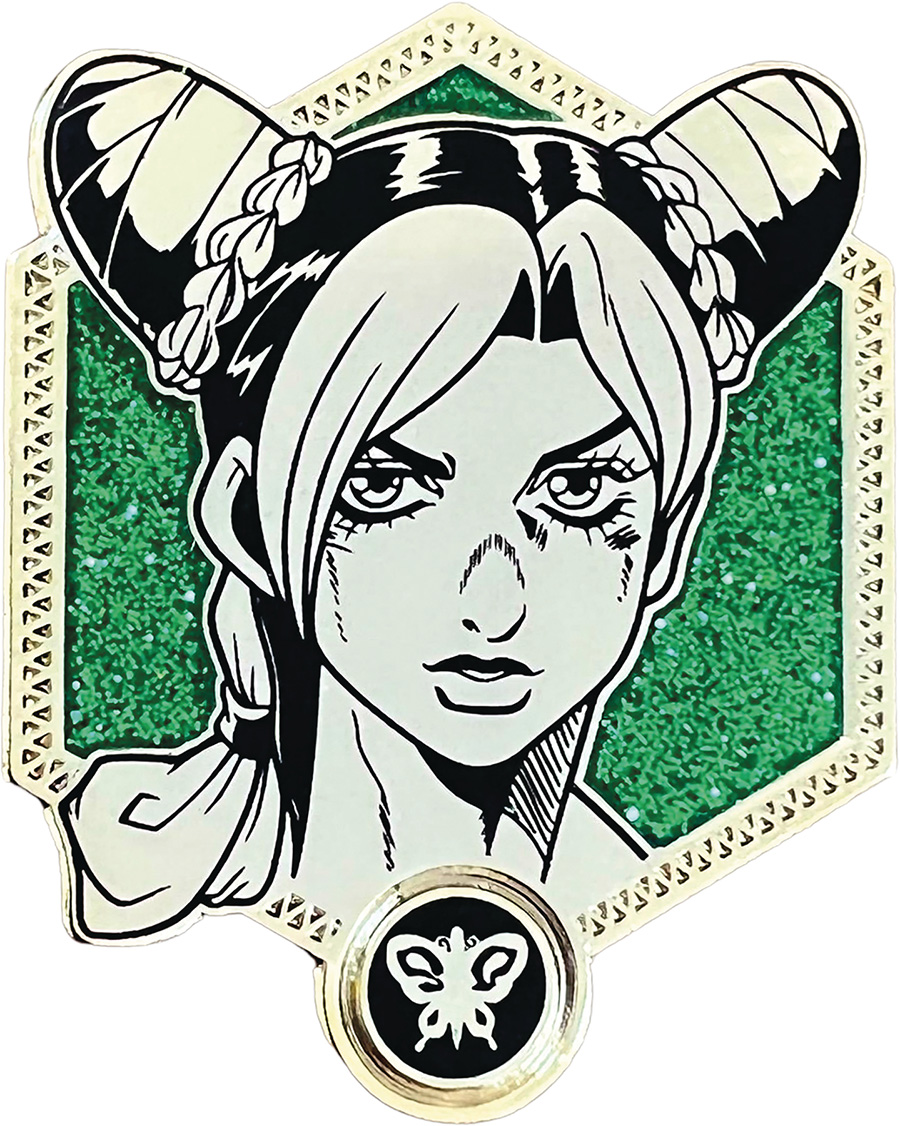 JoJos Bizarre Adventure Stone Ocean Golden Pin - Jolyne Cujoh