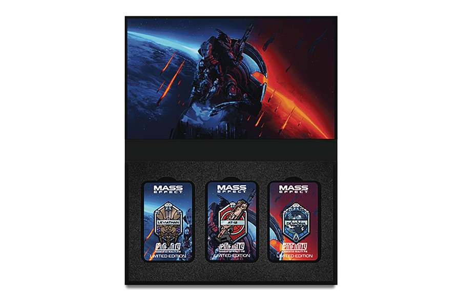Mass Effect Limited Edition Leviathan AR 3-Piece Pin Set