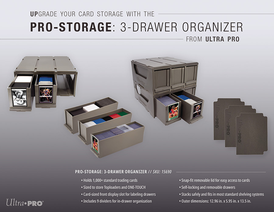 Pro Storage 3-Drawer Organizer