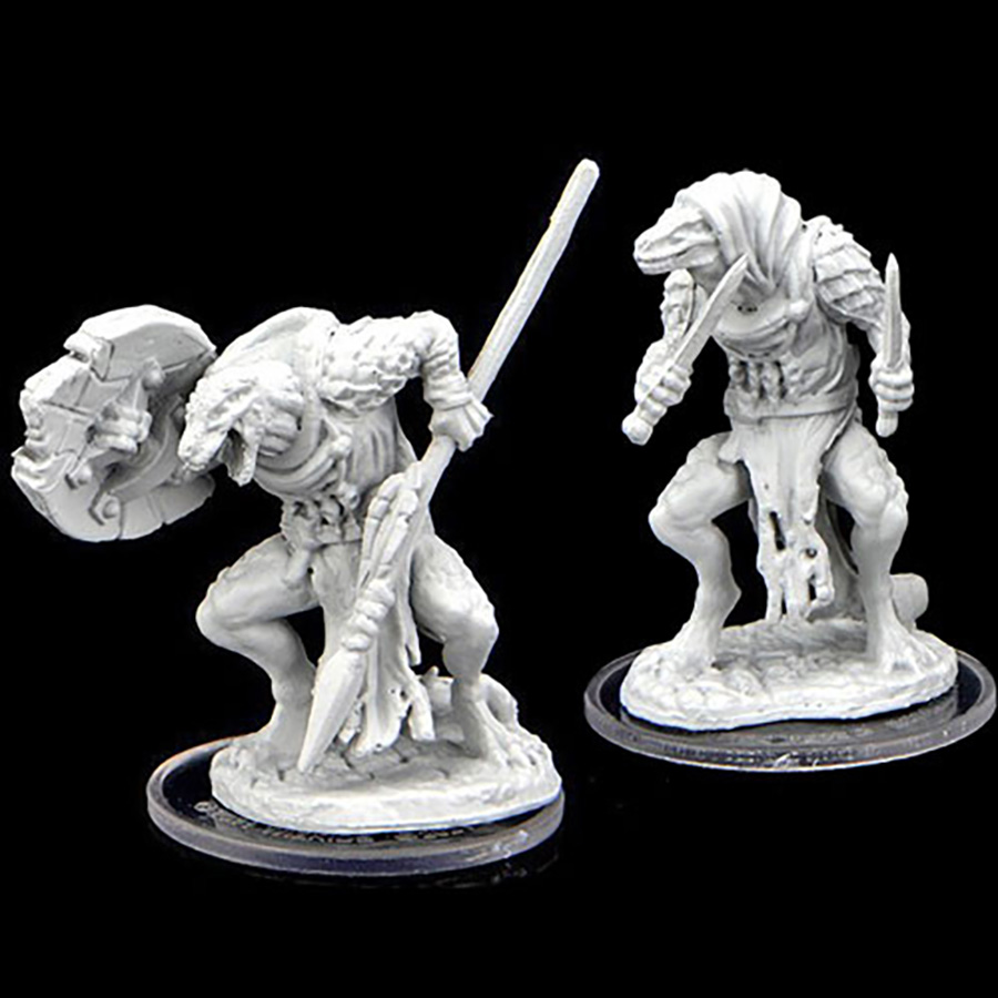 Critical Role Unpainted Miniature - Kuultevir Javelineer & Assassin