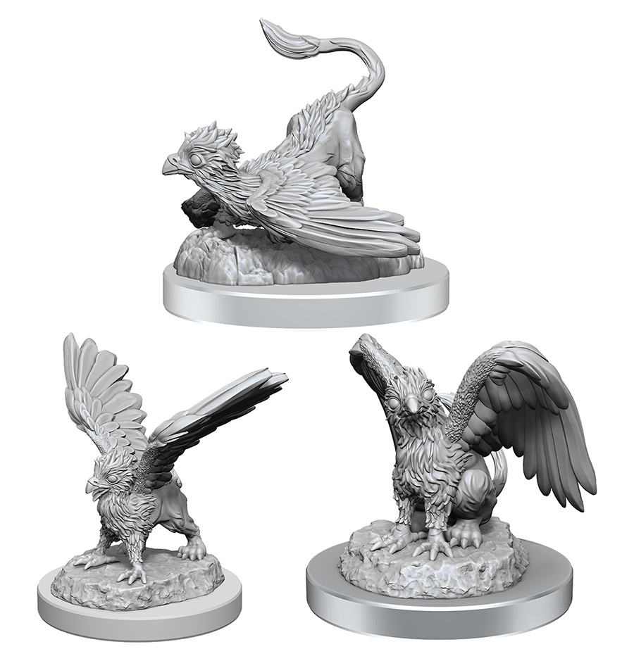 Dungeons & Dragons Nolzurs Marvelous Miniature - Griffon Hatchlings