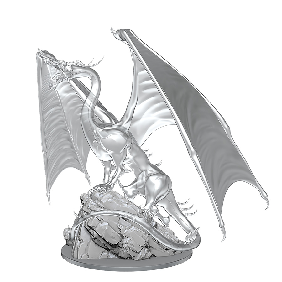 Dungeons & Dragons Nolzurs Marvelous Miniature - Young Emerald Dragon