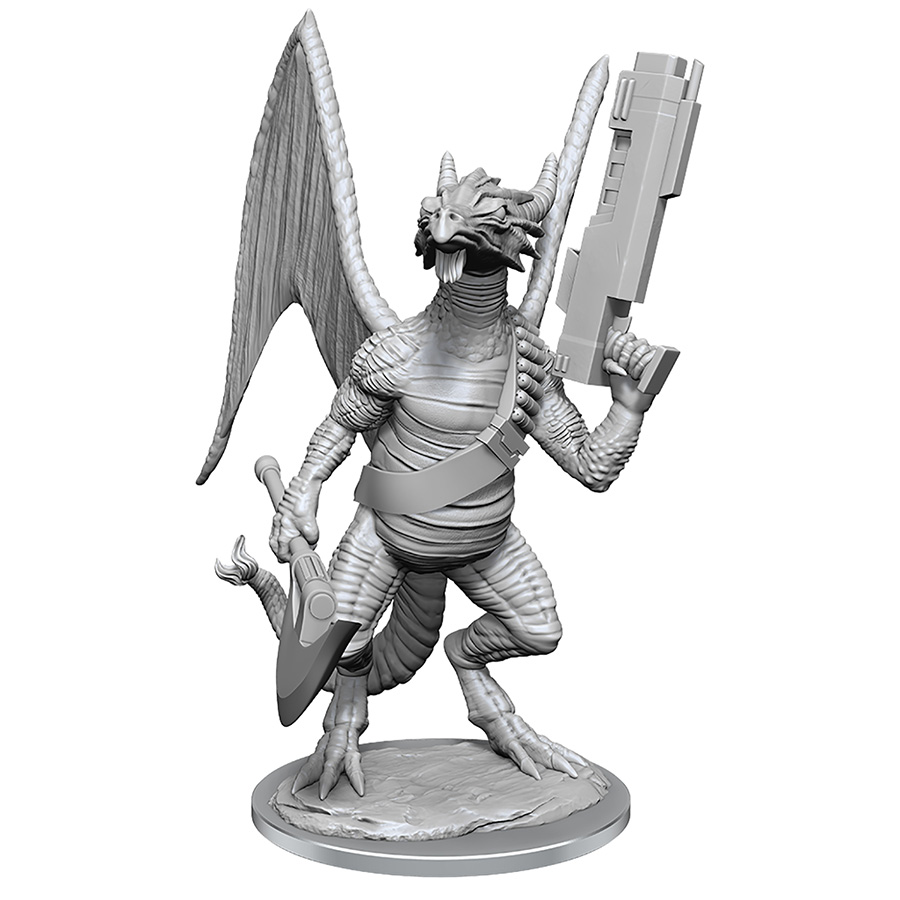Starfinder Deep Cuts Miniature - Dragonkin