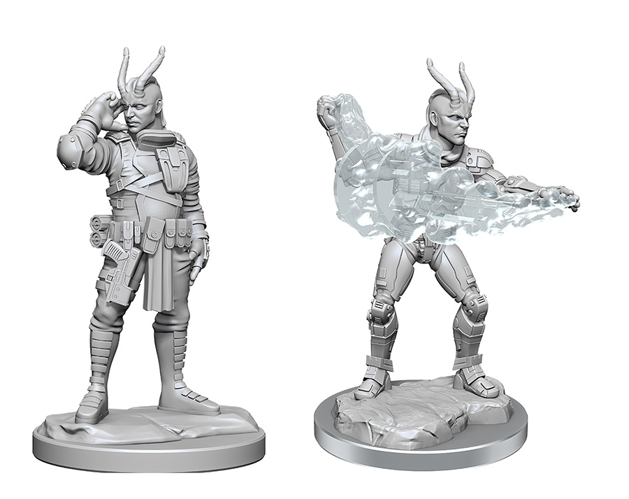 Starfinder Deep Cuts Miniature - Lashunta Technomancer Male