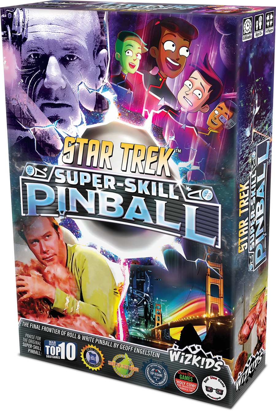 Star Trek Super-Skill Pinball Board Game