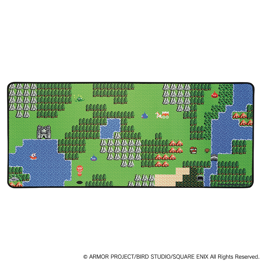Dragon Quest Gaming Mousepad - Pixel Map