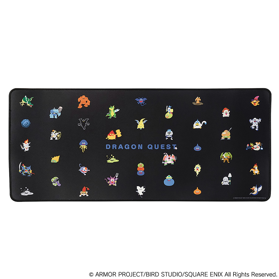 Dragon Quest Gaming Mousepad - Pixel Monsters