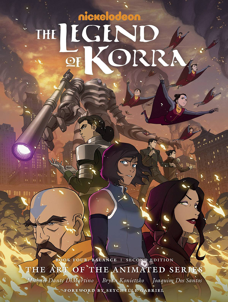 Legend Of Korra Art Of The Animated Series Book 4 Balance HC 2nd Edition Regular Edition