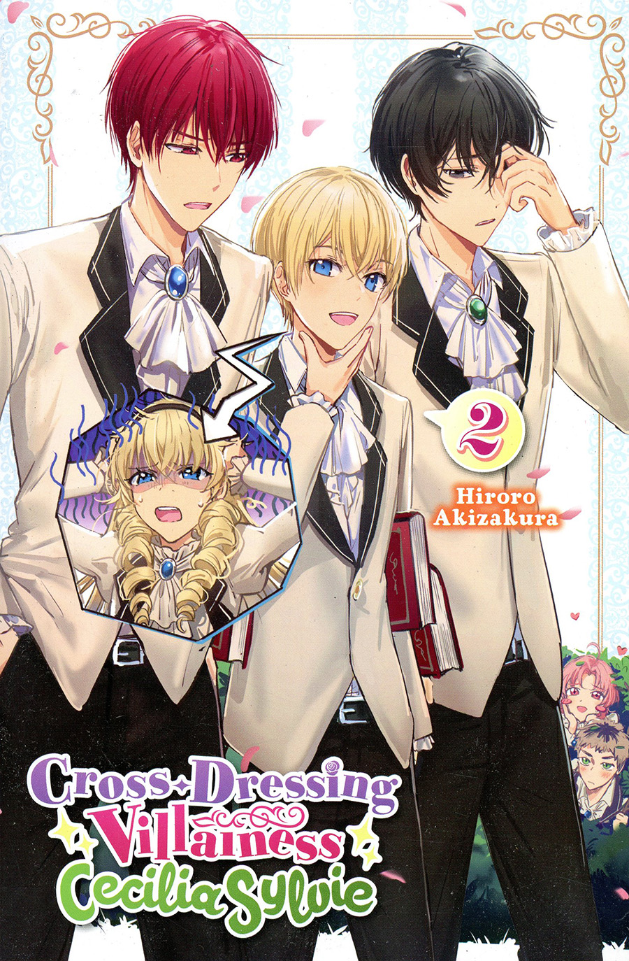 Cross-Dressing Villainess Cecilia Sylvie Light Novel Vol 2