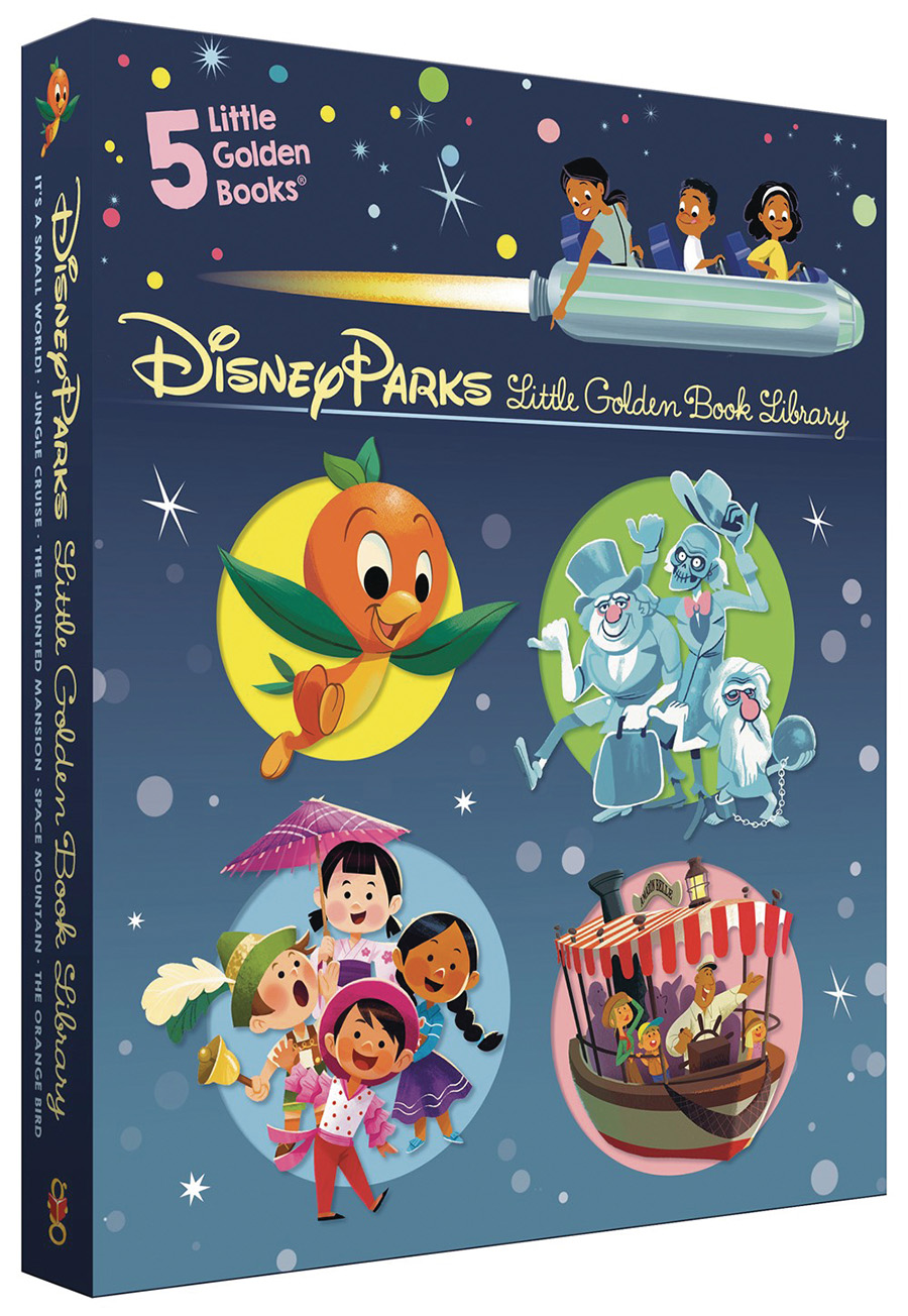 Disney Parks Little Golden Book Library HC