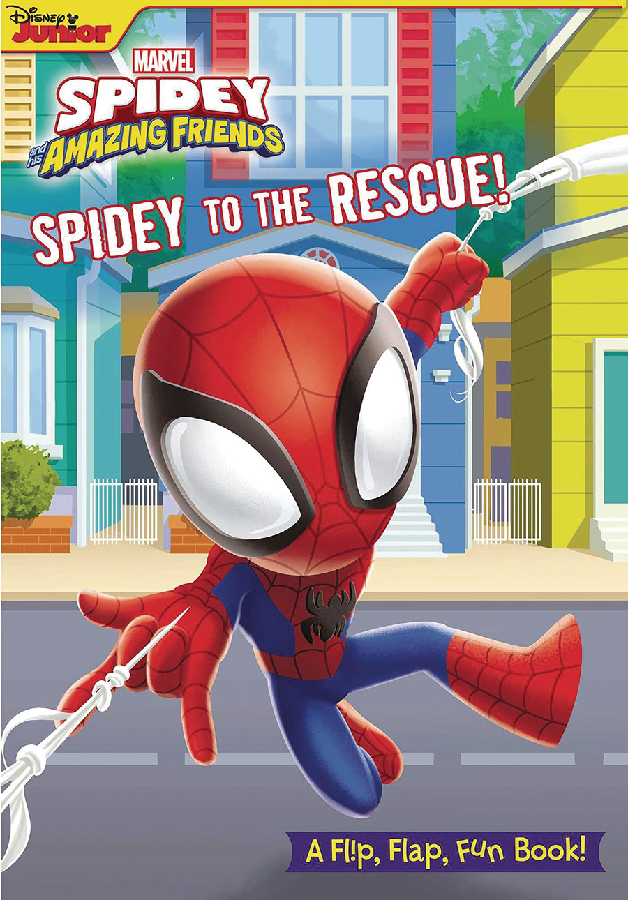 Spidey And His Amazing Friends Spidey To The Rescue A Flip Flap Fun Book Board Book HC